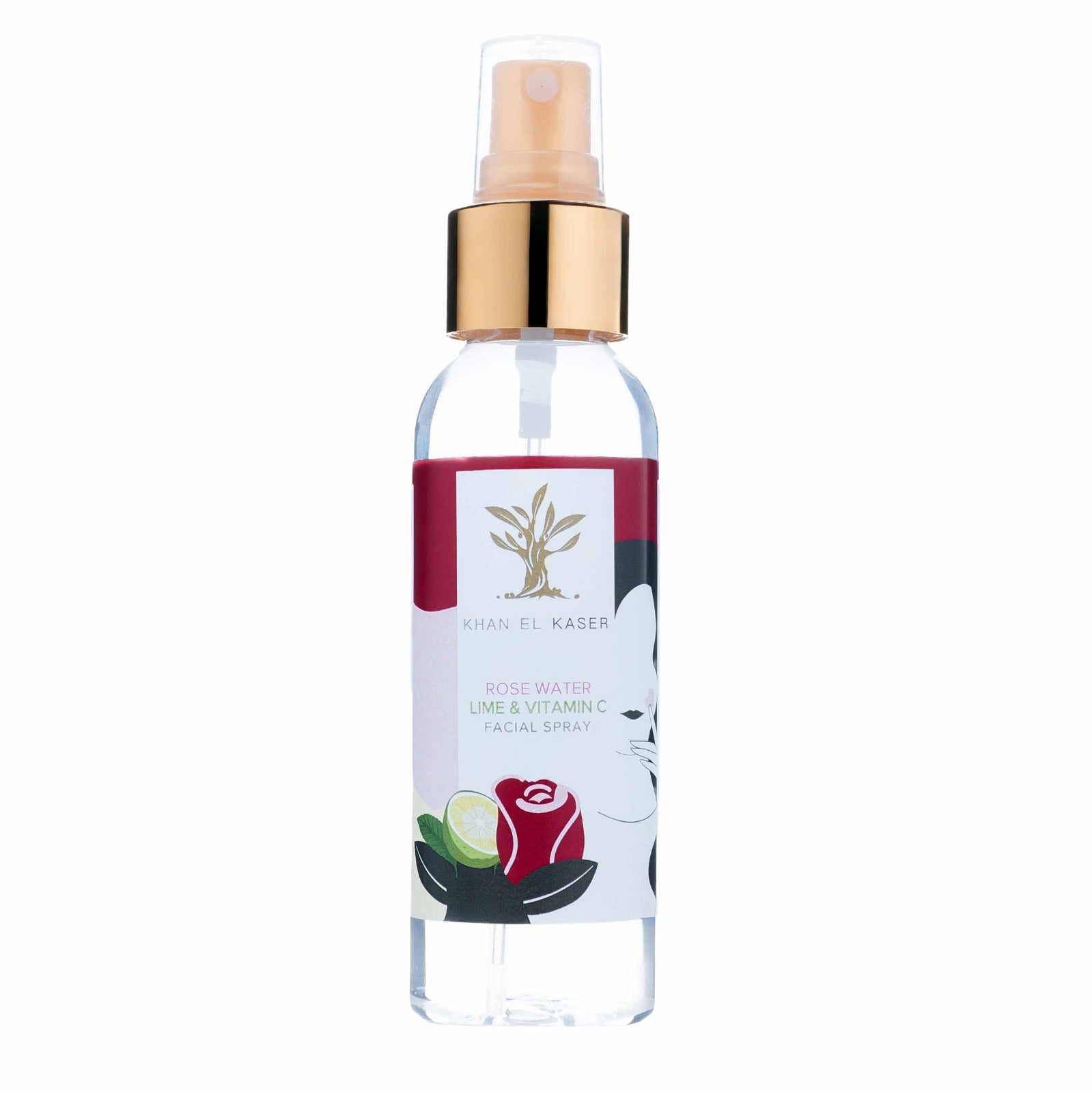 Facial Toner - Rose Water with Lime and Vitamin C
