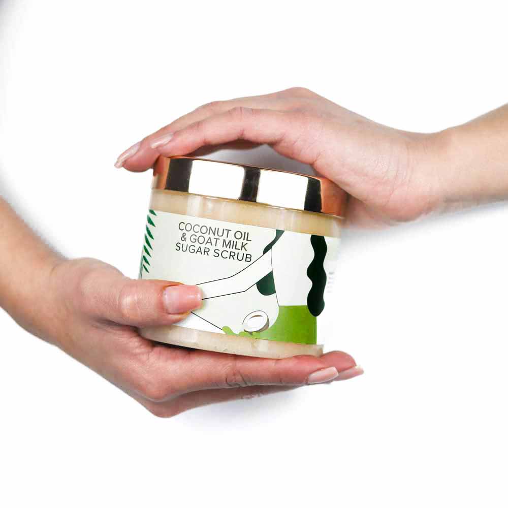 Body Scrub - Coconut Oil and Goat Milk