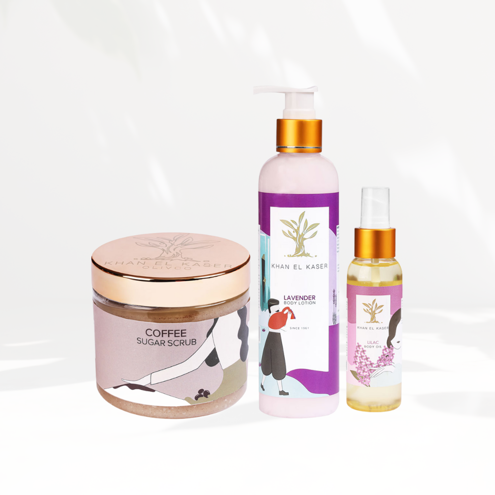 Bundle for hydrating the body's skin